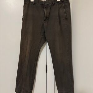 Banana Republic Men's Dark Gray Chinos